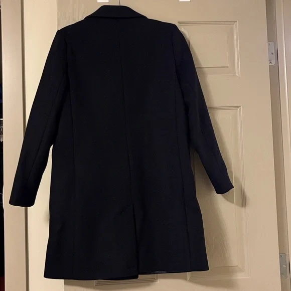NWT Sezanne Johnson Coat Navy Size 8 - Picture 7 of 13